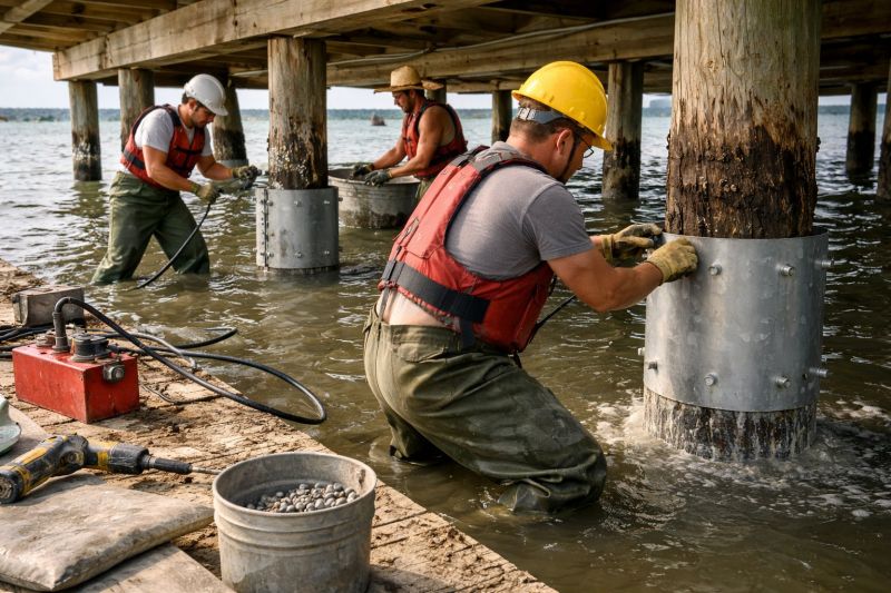 Piling Repair in Lewisville, TX