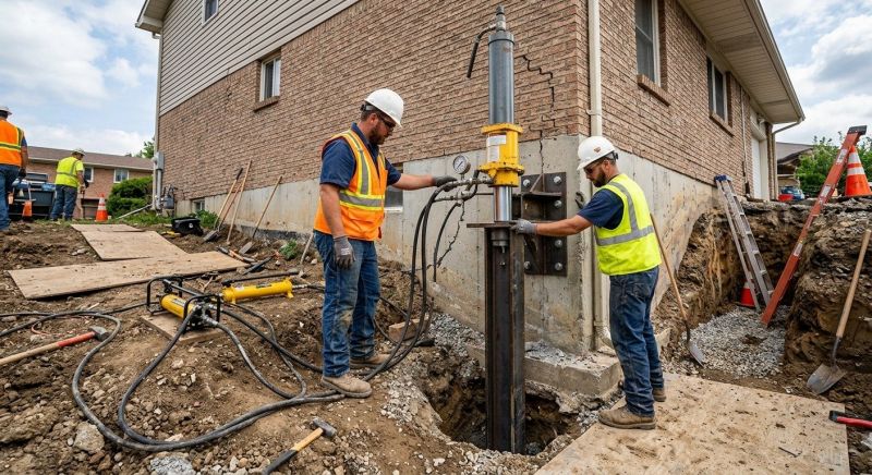 Settling Foundation Service in Irving, TX