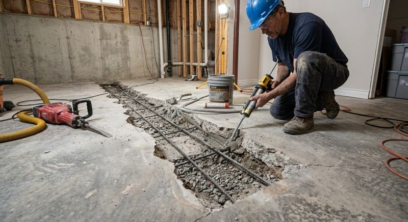 Slab Foundation Repair in Tarrant County, TX