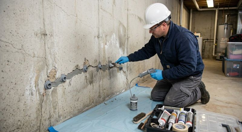 Structural Crack Repair in Tarrant County, TX