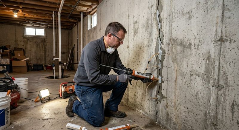 Structural Crack Repair in Tarrant County, TX