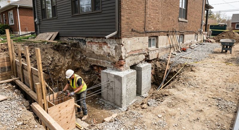 Structural Underpinning in Tarrant County, TX