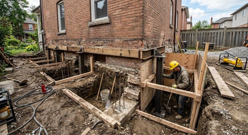 Structural Underpinning in Tarrant County, TX