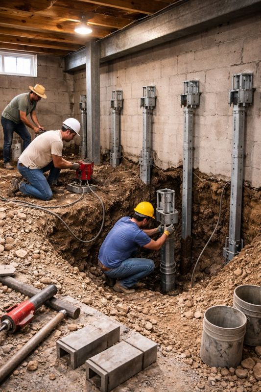 Underpinning Repair in Tarrant County, TX